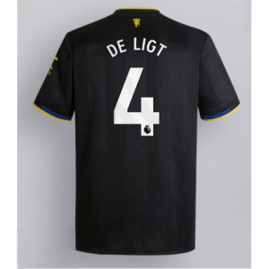 Echipament fotbal Manchester United Matthijs de Ligt #4 Tricou Treilea 2025-26 pentru bărbați
