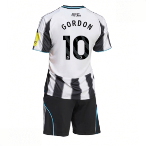 Echipament fotbal Newcastle United Anthony Gordon #10 Tricou Acasa 2025-26 pentru copii set
