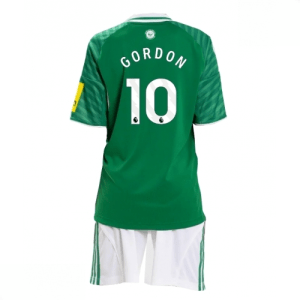 Echipament fotbal Newcastle United Anthony Gordon #10 Tricou Deplasare 2025-26 pentru copii set