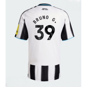 Echipament fotbal Newcastle United Bruno Guimaraes #39 Tricou Acasa 2025-26 pentru bărbați
