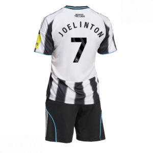 Echipament fotbal Newcastle United Joelinton #7 Tricou Acasa 2025-26 pentru copii set