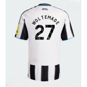 Echipament fotbal Newcastle United Nick Woltemade #27 Tricou Acasa 2025-26 pentru bărbați