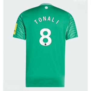Echipament fotbal Newcastle United Sandro Tonali #8 Tricou Deplasare 2025-26 pentru bărbați