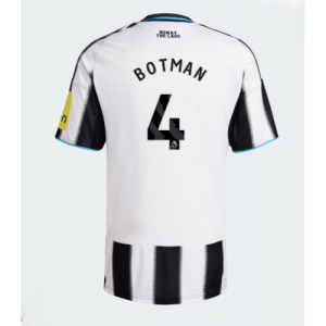 Echipament fotbal Newcastle United Sven Botman #4 Tricou Acasa 2025-26 pentru bărbați
