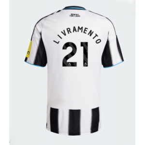 Echipament fotbal Newcastle United Tino Livramento #21 Tricou Acasa 2025-26 pentru bărbați