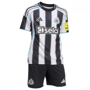 Echipament fotbal Newcastle United Tricou Acasa 2025-26 pentru copii set