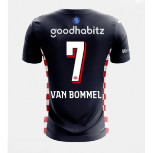 Echipament fotbal PSV Eindhoven Ruben van Bommel #7 Tricou Deplasare 2025-26 pentru bărbați