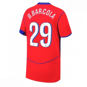 Echipament fotbal Paris Saint-Germain PSG Bradley Barcola #29 Tricou Treilea 2025-26 pentru bărbați