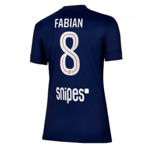Echipament fotbal Paris Saint-Germain Fabian Ruiz #8 Tricou Acasa 2025-26 pentru femei mânecă scurtă
