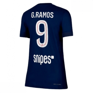 Echipament fotbal Paris Saint-Germain Goncalo Ramos #9 Tricou Acasa 2025-26 pentru femei mânecă scurtă