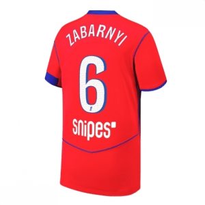 Echipament fotbal Paris Saint-Germain PSG Illia Zabarnyi #6 Tricou Treilea 2025-26 pentru bărbați