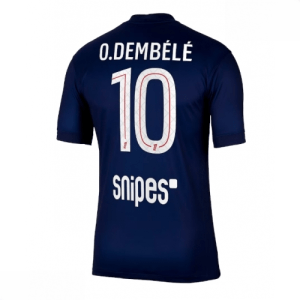 Echipament fotbal Paris Saint-Germain PSG Ousmane Dembele #10 Tricou Acasa 2025-26 pentru bărbați