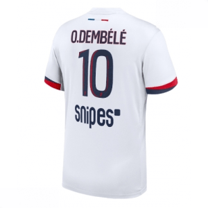 Echipament fotbal Paris Saint-Germain PSG Ousmane Dembele #10 Tricou Deplasare 2025-26 pentru bărbați
