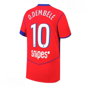 Echipament fotbal Paris Saint-Germain PSG Ousmane Dembele #10 Tricou Treilea 2025-26 pentru bărbați