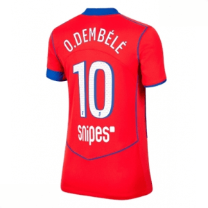 Echipament fotbal Paris Saint-Germain Ousmane Dembele #10 Tricou Treilea 2025-26 pentru femei mânecă scurtă
