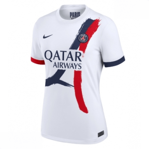 Echipament fotbal Paris Saint-Germain Tricou Deplasare 2025-26 pentru femei mânecă scurtă