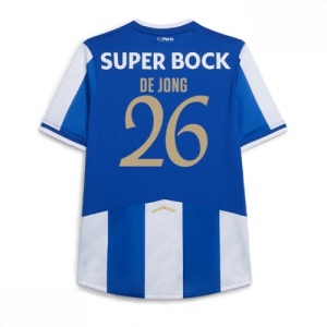 Echipament fotbal Porto Luuk de Jong #26 Tricou Acasa 2025-26 pentru bărbați