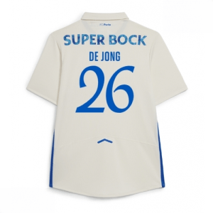Echipament fotbal Porto Luuk de Jong #26 Tricou Treilea 2025-26 pentru bărbați