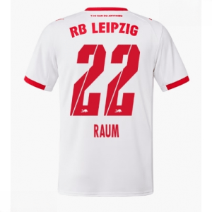 Echipament fotbal RB Leipzig David Raum #22 Tricou Acasa 2025-26 pentru bărbați
