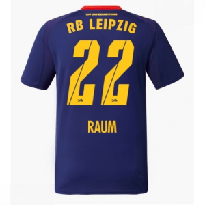 Echipament fotbal RB Leipzig David Raum #22 Tricou Deplasare 2025-26 pentru bărbați