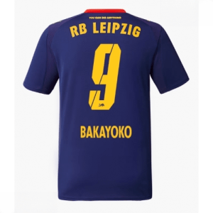Echipament fotbal RB Leipzig Johan Bakayoko #9 Tricou Deplasare 2025-26 pentru bărbați