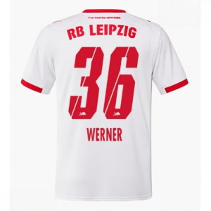Echipament fotbal RB Leipzig Timo Werner #36 Tricou Acasa 2025-26 pentru bărbați