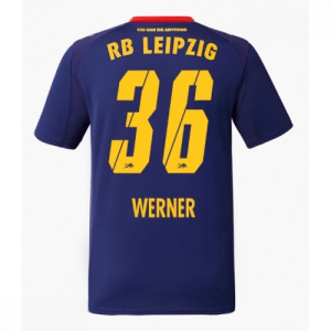 Echipament fotbal RB Leipzig Timo Werner #36 Tricou Deplasare 2025-26 pentru bărbați