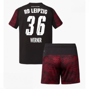 Echipament fotbal RB Leipzig Timo Werner #36 Tricou Treilea 2025-26 pentru copii şi pantaloni