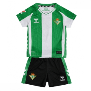 Echipament fotbal Real Betis Tricou Acasa 2025-26 pentru copii set fotbal