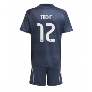 Echipament fotbal Real Madrid Alexander-Arnold #12 Tricou Deplasare 2025-26 pentru copii tricou + pantaloni scurți