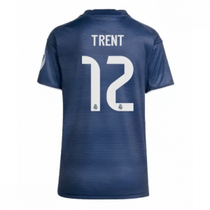 Echipament fotbal Real Madrid Alexander-Arnold #12 Tricou Deplasare 2025-26 pentru femei mânecă scurtă