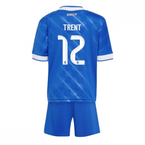 Echipament fotbal Real Madrid Alexander-Arnold #12 Tricou Treilea 2025-26 pentru copii tricou + pantaloni scurți