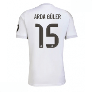 Echipament fotbal Real Madrid Arda Guler #15 Tricou Acasa 2025-26 pentru bărbați