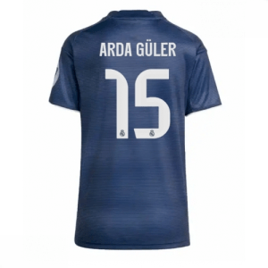 Echipament fotbal Real Madrid Arda Guler #15 Tricou Deplasare 2025-26 pentru femei mânecă scurtă