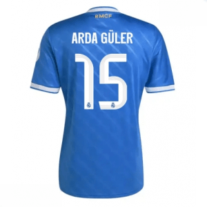 Echipament fotbal Real Madrid Arda Guler #15 Tricou Treilea 2025-26 pentru bărbați