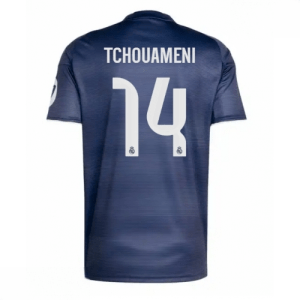 Echipament fotbal Real Madrid Aurelien Tchouameni #14 Tricou Deplasare 2025-26 pentru bărbați