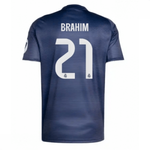 Echipament fotbal Real Madrid Brahim Diaz #21 Tricou Deplasare 2025-26 pentru bărbați