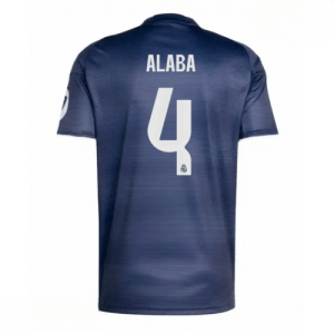 Echipament fotbal Real Madrid David Alaba #4 Tricou Deplasare 2025-26 pentru bărbați