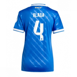 Echipament fotbal Real Madrid David Alaba #4 Tricou Treilea 2025-26 pentru femei mânecă scurtă