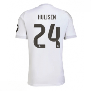 Echipament fotbal Real Madrid Dean Huijsen #24 Tricou Acasa 2025-26 pentru bărbați