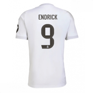 Echipament fotbal Real Madrid Endrick #9 Tricou Acasa 2025-26 pentru bărbați