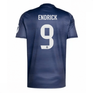 Echipament fotbal Real Madrid Endrick #9 Tricou Deplasare 2025-26 pentru bărbați