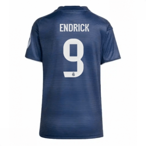 Echipament fotbal Real Madrid Endrick #9 Tricou Deplasare 2025-26 pentru femei mânecă scurtă