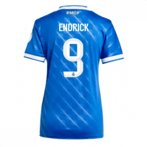 Echipament fotbal Real Madrid Endrick #9 Tricou Treilea 2025-26 pentru femei mânecă scurtă