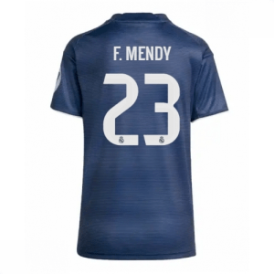 Echipament fotbal Real Madrid Ferland Mendy #23 Tricou Deplasare 2025-26 pentru femei mânecă scurtă