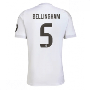 Echipament fotbal Real Madrid Jude Bellingham #5 Tricou Acasa 2025-26 pentru bărbați