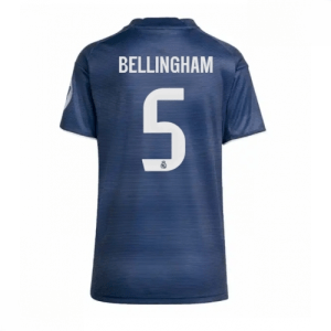 Echipament fotbal Real Madrid Jude Bellingham #5 Tricou Deplasare 2025-26 pentru femei mânecă scurtă