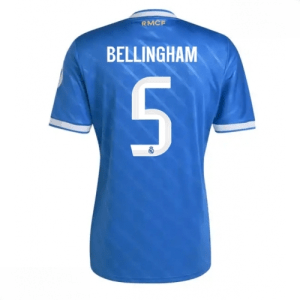 Echipament fotbal Real Madrid Jude Bellingham #5 Tricou Treilea 2025-26 pentru bărbați