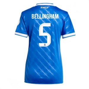 Echipament fotbal Real Madrid Jude Bellingham #5 Tricou Treilea 2025-26 pentru femei mânecă scurtă