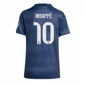 Echipament fotbal Real Madrid Kylian Mbappe #10 Tricou Deplasare 2025-26 pentru femei mânecă scurtă